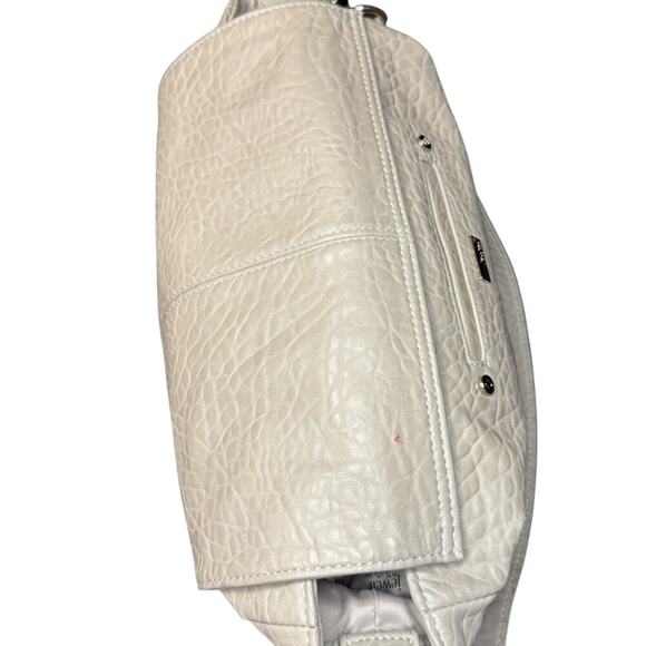 Thirty One Fashion Week 1203 Platinum Grey Pebble Faux Leather Purse - Picture 5 of 13